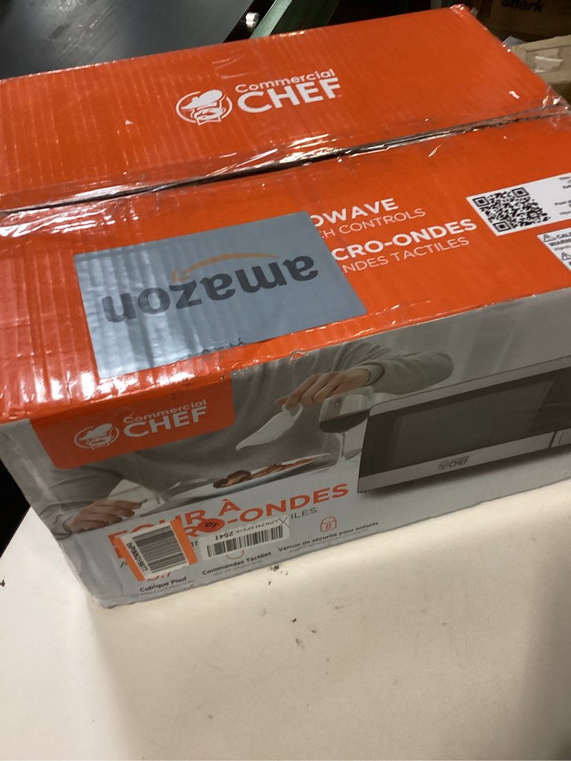 commercial chef chm770ss.7 cu. ft. microwave
