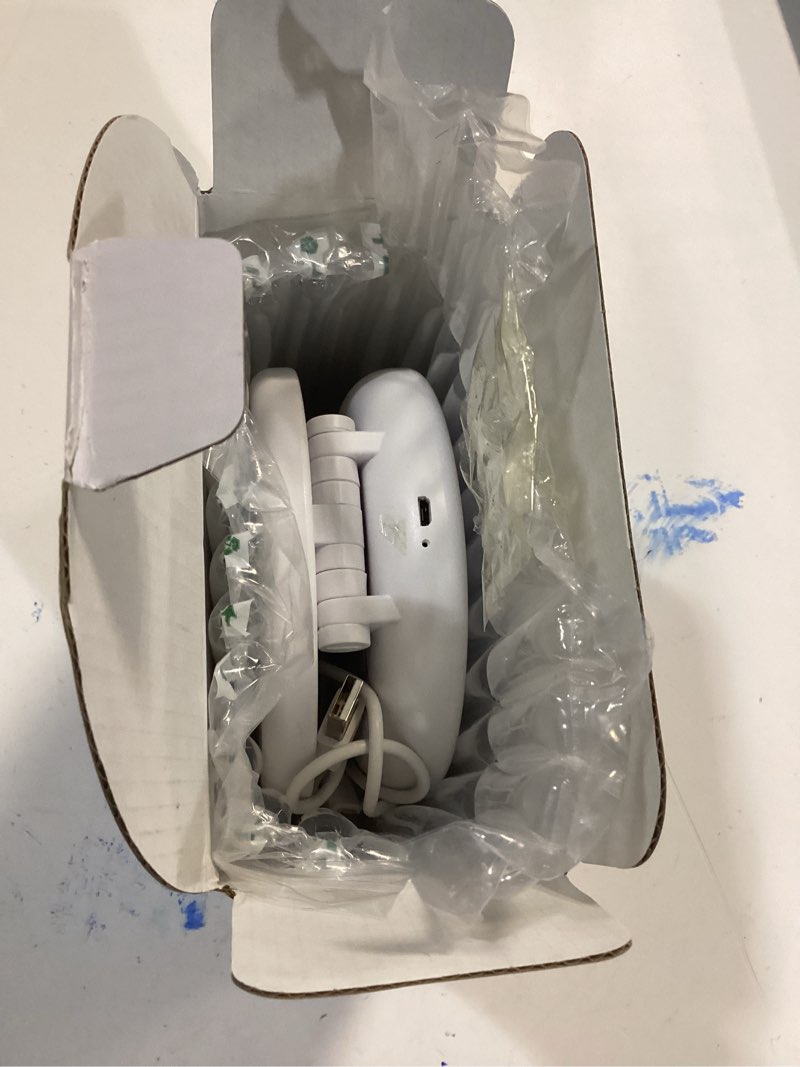 Condition photo showing As Is for One Fire Cordless Desk Lamp,Dimmable Small Battery Powered Lights,3600mAh Rechargeable Wireless Table Lamp,Mini Lamp&Portable Light for Bed,Book Reading,Home for Small Spaces,Nail Light,Craft,Office White