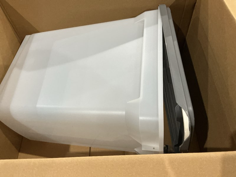 Dog food container on wheels