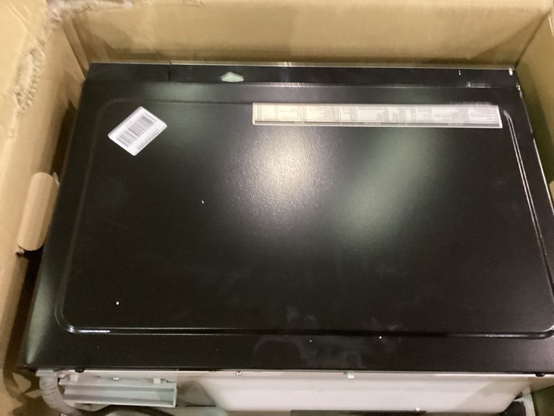 Condition photo showing Good Condition for TOSHIBA EM131A5C-SS Countertop Microwave Ovens 1.2 Cu Ft with 12.4" Removable Turntable Smart Humidity Sensor, 12 Auto Menus Mute Function ECO Mode Easy Clean Interior, 1000W, Silver 1.20 Cu.ft