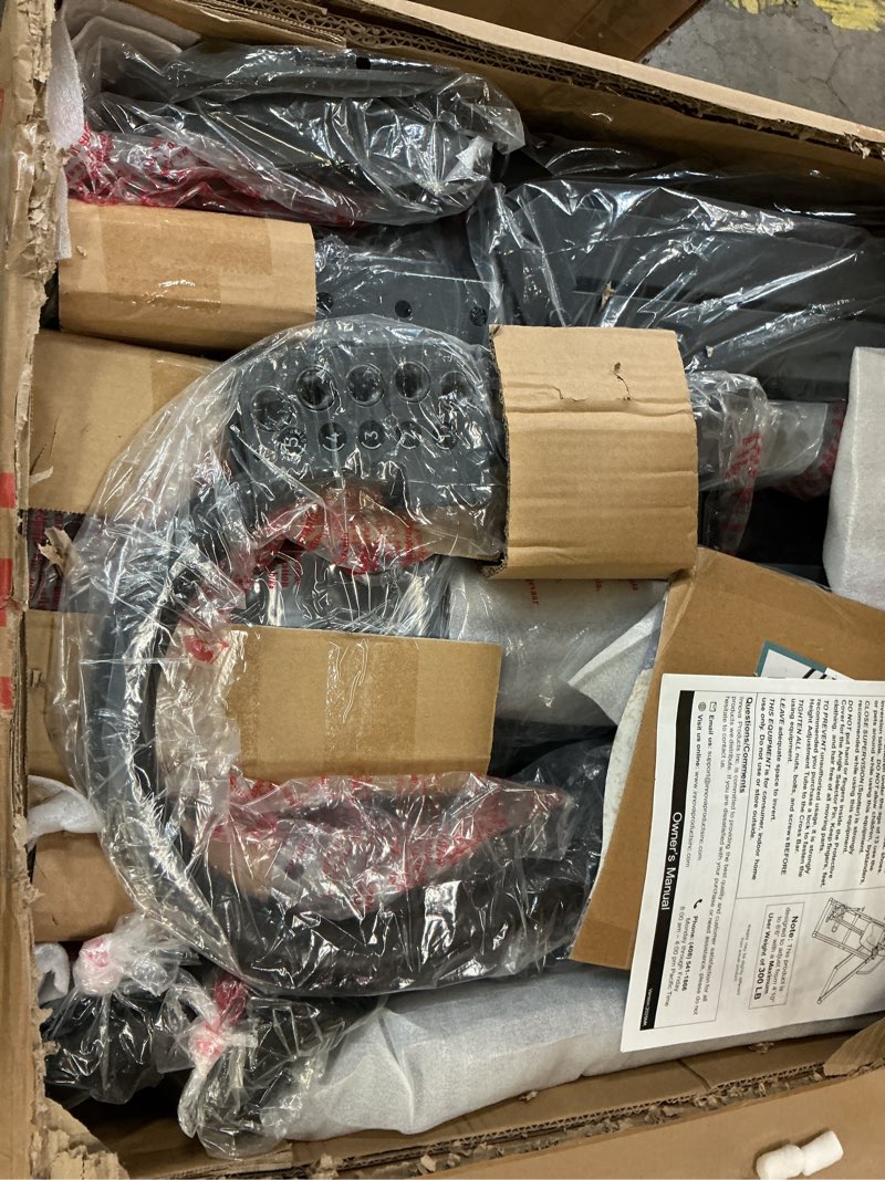 Condition photo showing New/Like New for Innova Health and Fitness Inversion Table with Adjustable Headrest, Reversible Ankle Holders, and 300 lb Weight Capacity Premium