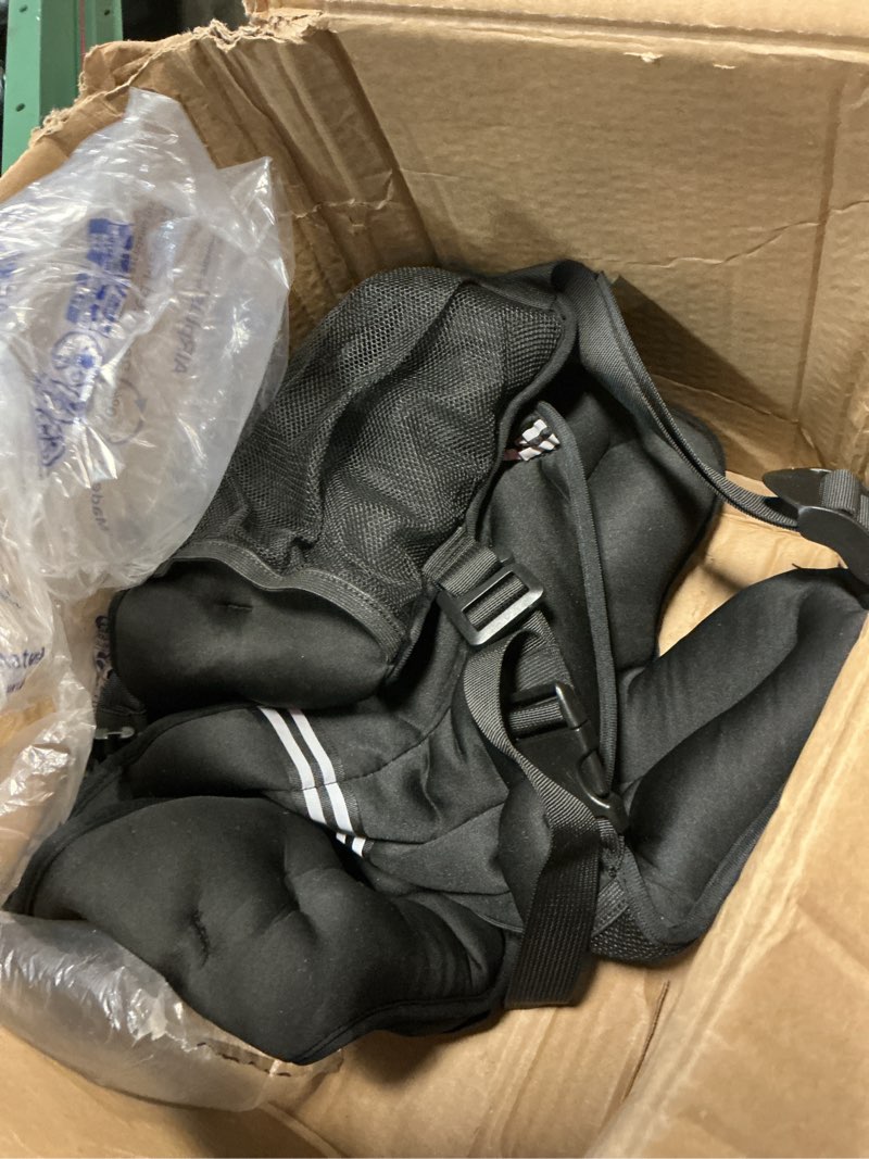 Condition photo showing Good Condition for weighted vest, 12lbs/16lbs/20lbs/30lbs/40lbs odorless, 6 straps size adjustable for woman men, running, walking, jogging, workout strength training (weight not adjustable) black 40 lb