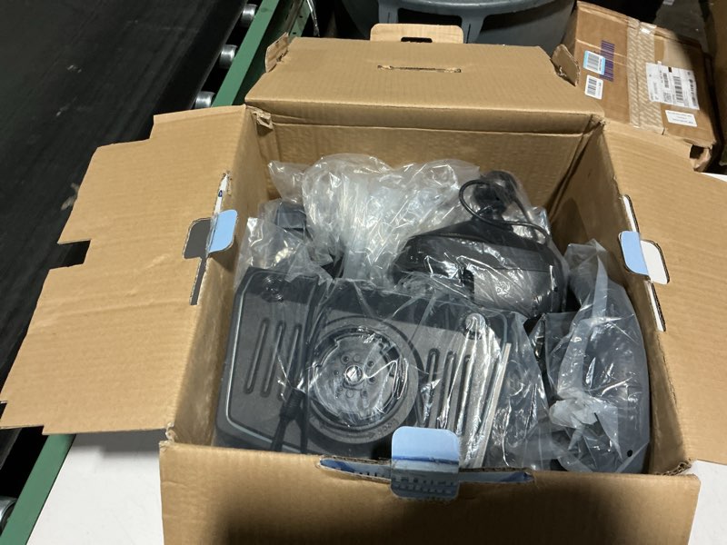 Condition photo showing Good Condition for doyo gaming steering wheel with pedals and shifter, 1080° racing wheel with paddle shifters, vibration feedback, steering wheel for pc, ps4, xbox one, xbox series x|s, ps3 and switch