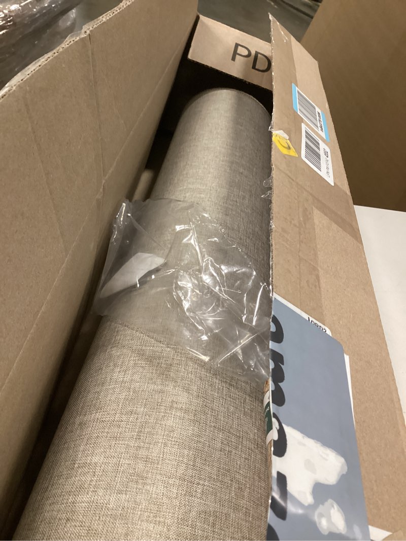 Condition photo showing Good Condition for lekeepgo ultra thin indoor door mat 24"x47", low-profile door mat indoor entrance, non slip rubber backing inside doormat washable welcome front entryway dirt trapper entry mat, khaki khaki woven solid rectangular 24"x47"
