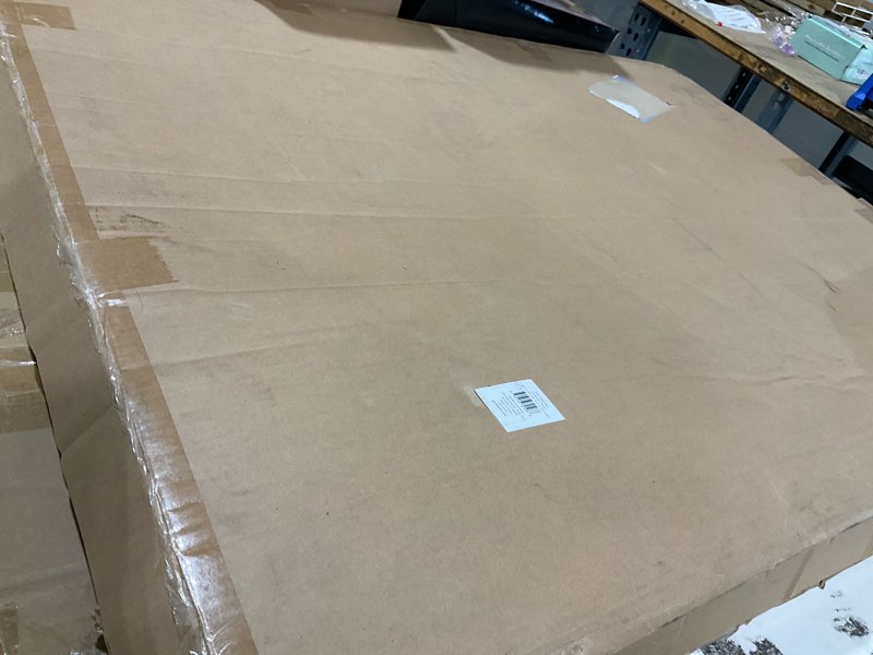 Condition photo showing Good Condition for gorilla grip slip resistant clear office chair mat for hardwood floors, 36x48, smooth rolling glide under desk, heavy duty plastic computer mats and hard wood floor protector, work and gaming chairs