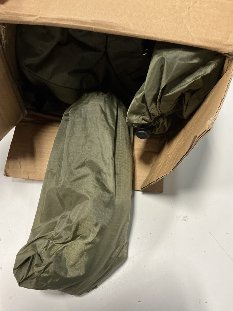 Condition photo showing Good Condition for geertop large car awning tarp for camping backpacking tarp suv tailgate truck canopy sun shade waterproof outdoor rear vehicle awning shelter for van, mpv, campers lunar green