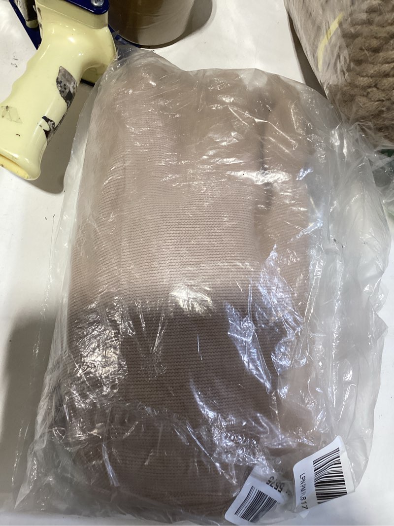 Condition photo showing Good Condition for xiaoxuemeng womens baggy wide leg pants casual elastic waisted palazzo harem pants with pockets small khaki