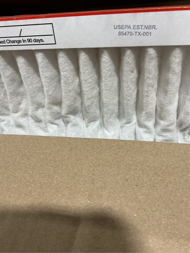 Condition photo showing Good Condition for Honeywell 20x25x1 MERV 11 Allergen Reducer 11000 Electrostatic Pleated HVAC AC Furnace Air Filter (4-Pack) | Replacement Filter for Home Use | Made in USA 20x25x1 (4 Pack)