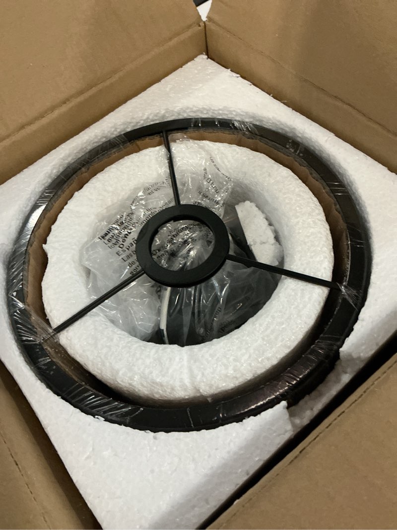 Condition photo showing Good Condition for crystal black ceiling lights modern semi flush mount ceiling light fixture,farmhouse rustic chandelier for entryway porch aisle corridor balcony crystal-5in