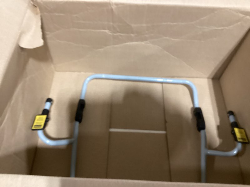 Condition photo showing As Is for bob gear single jogging stroller adapter for chicco infant car seats bob stroller adapter chicco grey