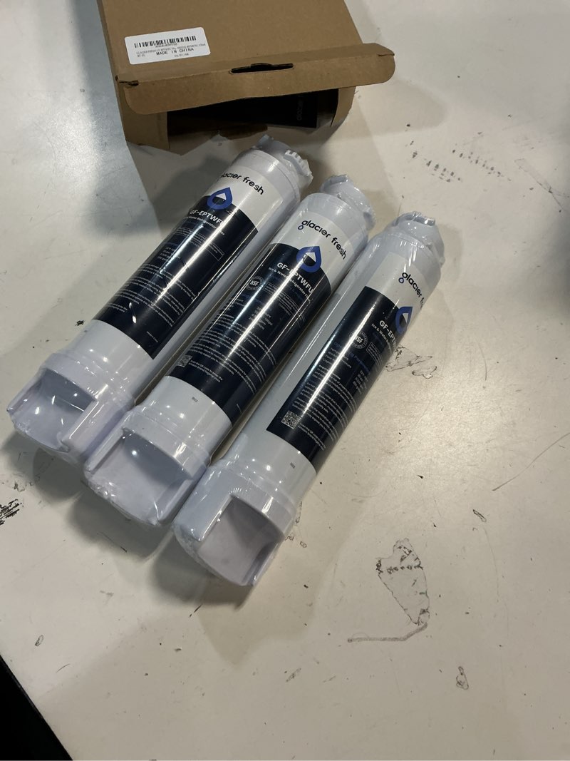 Condition photo showing New/Like New for glacier fresh gf-eptwfu water filter replacement, compatible with eptwfu01, ewf02, pure source ultra ii, pure source ultra 2, 012505454226, 4562222, 807946701, 3 pack 3 count?pack of 1?