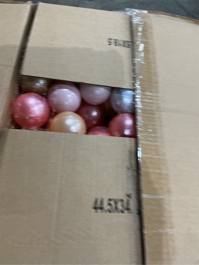 Condition photo showing Good Condition for ball pit balls pack of 100 200 500 - star and round set bpa free phthalate free non-toxic crush proof play balls soft plastic balls for toddlers baby kids birthday pool tent party pearl 6 colors 200 balls