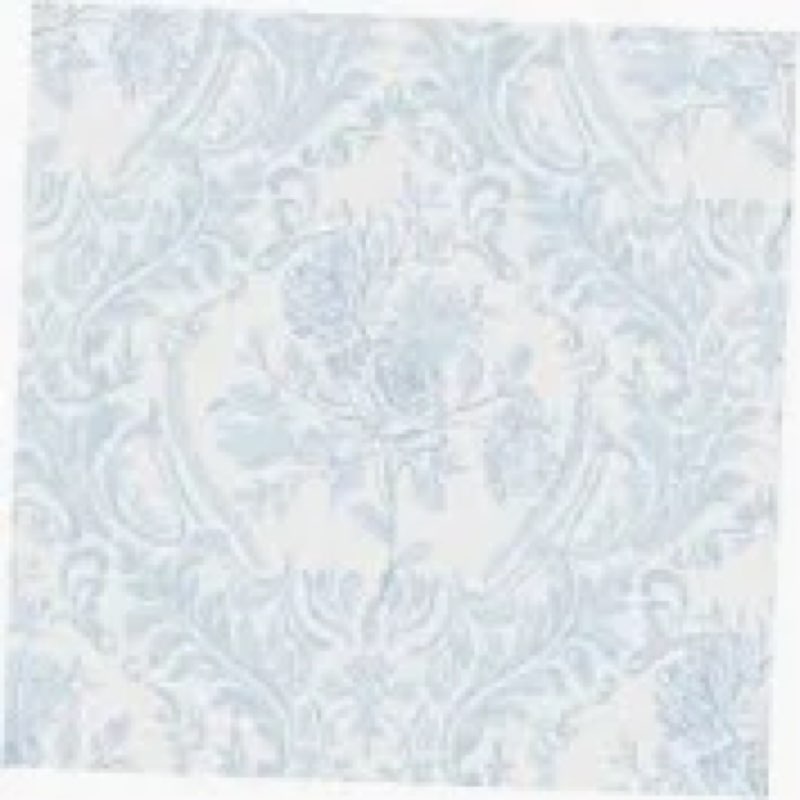 Dimoon 393"x17.3" Peel and Stick Wallpaper Blue Floral Boho Cute Contact Paper Light Blue Girly Whit