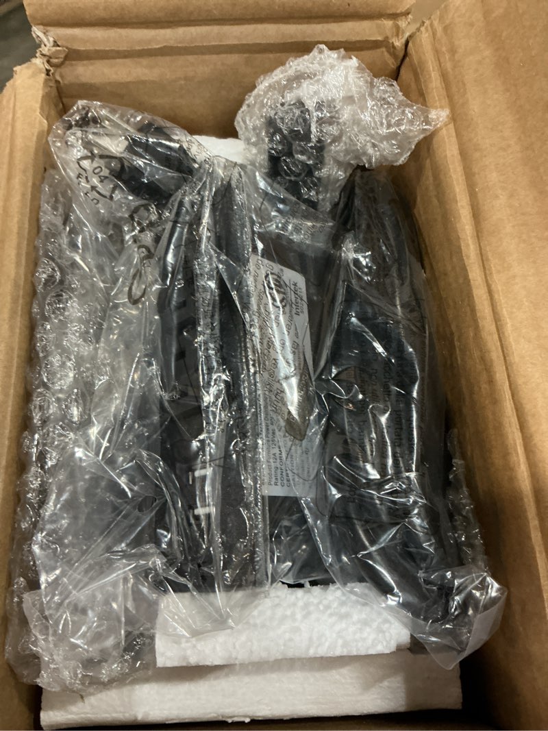 Condition photo showing Good Condition for Kitstorack 2-Pack Narrow Console Table with Adjustable Height (25"-33") & 2 Power Outlets, Skinny Behind Couch Table, 78.8" Long x 5.9" Wide Sofa Side Table for Living Room, Rustic Brown | 2-Pack, Behind Sofa Couch 5.99"Deep Rustic Brown 2