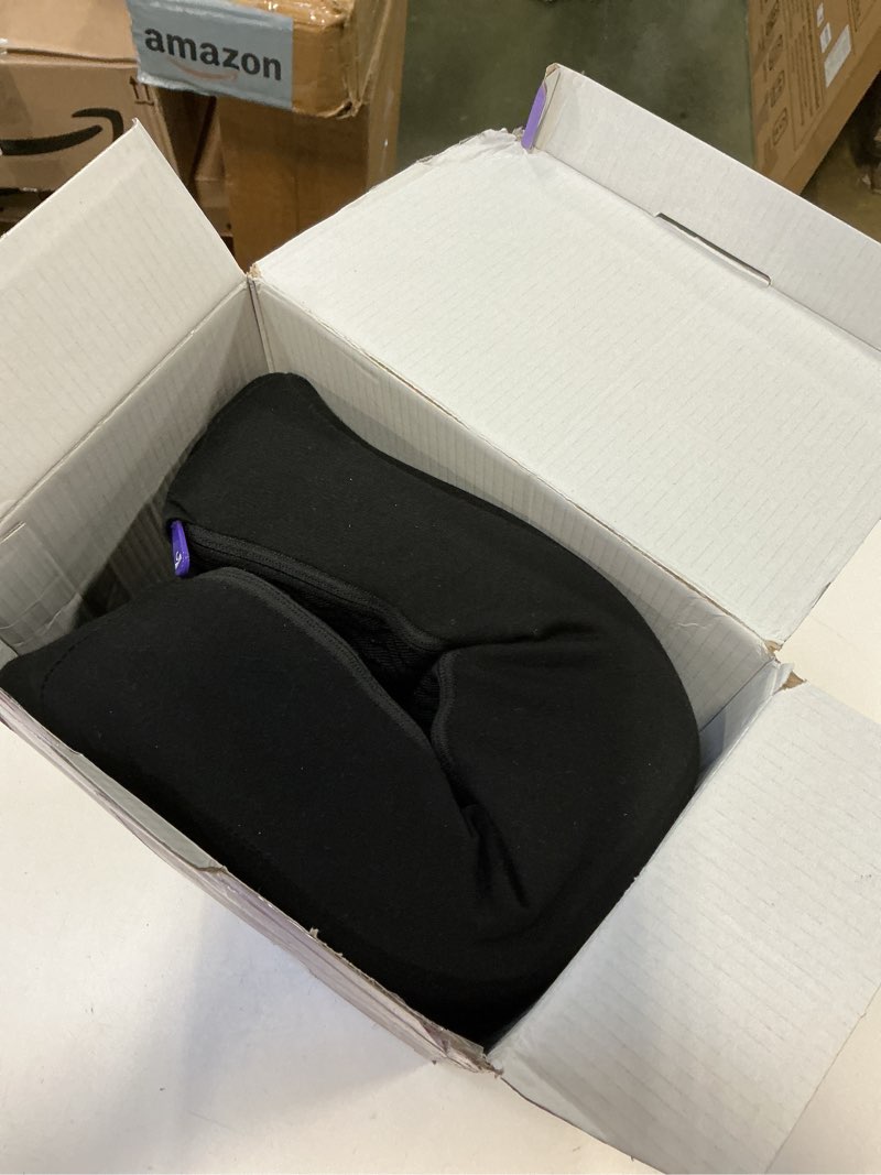 Condition photo showing As Is for Cushion Lab Patented Pressure Relief Seat Cushion for Long Sitting Hours on Office & Home Chair - Extra-Dense Memory Foam for Soft Support. Car Pad for Hip, Tailbone, Coccyx, Sciatica - Black