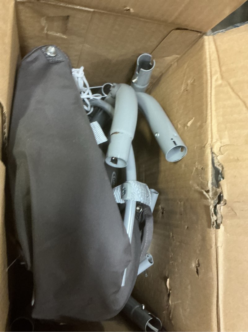 Condition photo showing Good Condition for  graco simple sway baby swing, side?to?side sway, infant swing with 6 speeds, vibration, abbington