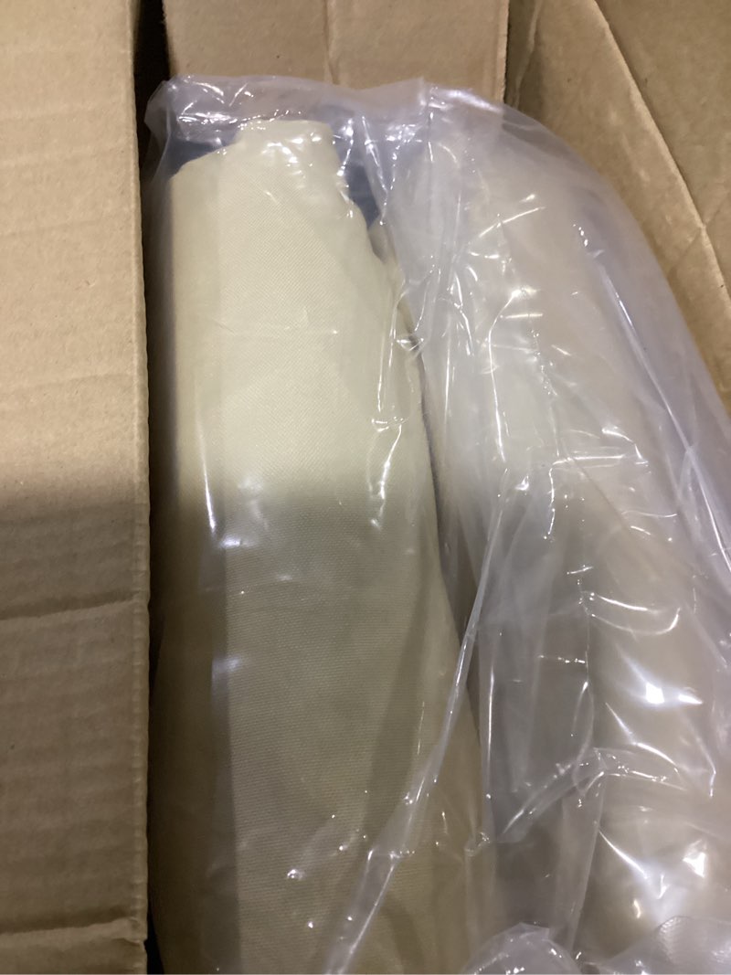 Condition photo showing As Is for icover trailerable boat cover- 17'-19' heavy duty waterproof tarp covers with storage bag, fits v-hull, fish&ski, pro-style, fishing, runabout, bass boats, up to 17ft-19ft long x 96" wide sand d:17'-19' long,beam width up to 96"