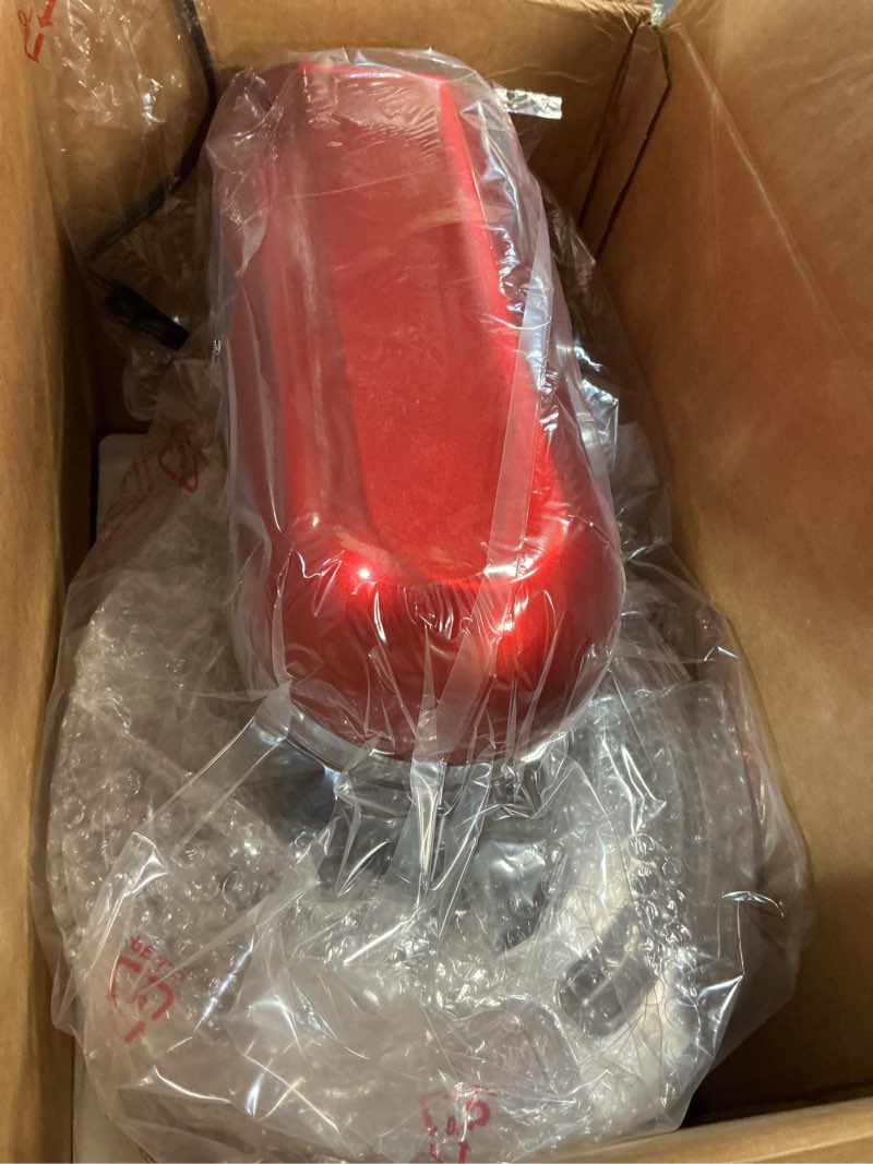 Condition photo showing New/Like New for Stand Mixer Fohere, With Double Dough Hook, Wire Whip & Beater Mixers Kitchen Electric Stand Mixer, 5.5QT, 6+P Speed Tilt-head Standing Mixer, Kitchen Mixer with Bowl & Splash Guard, Red