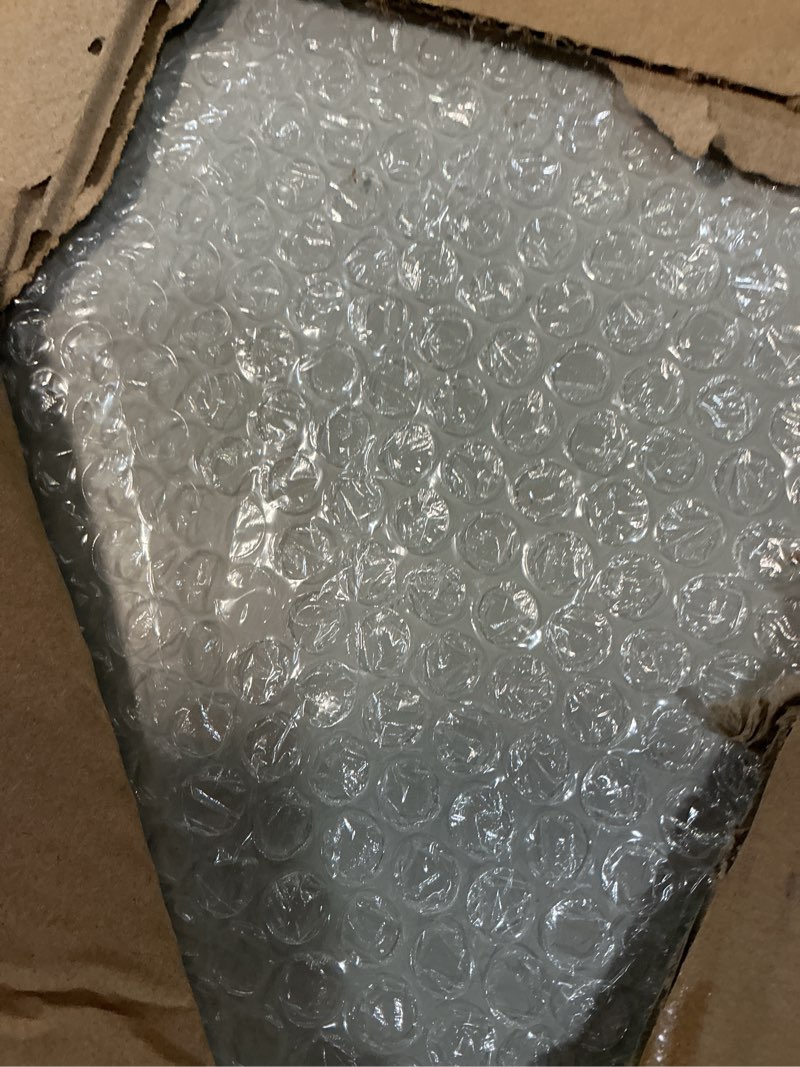 Condition photo showing New/Like New for blulu 2 pcs aluminum composite panel, 1/8" thick rectangle aluminum plastic composite sheet plate for industry crafting handcraft diy projects, brushed silver (24"x24") 2 24"x24"