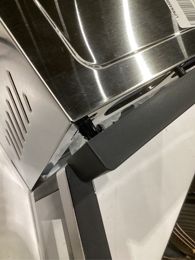 Condition photo showing As Is for (not tested, damaged)cosori food dehydrator for jerky, 176°f temperature control, 5 stainless steel trays dryer machine, 4 presets, 48h timer, for dog treats, meat, fruit, veggies, snacks,bright-silver bright-silver 5 trays 5 trays dehydrator