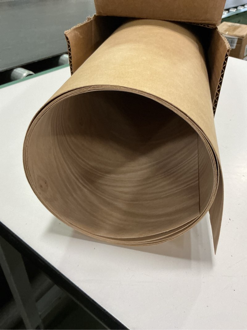 Condition photo showing New/Like New for Wood-All Red Oak Wood Veneer Sheet, Plain Sliced/Flat Cut, 24x96, A Grade, 10 mil Paperback