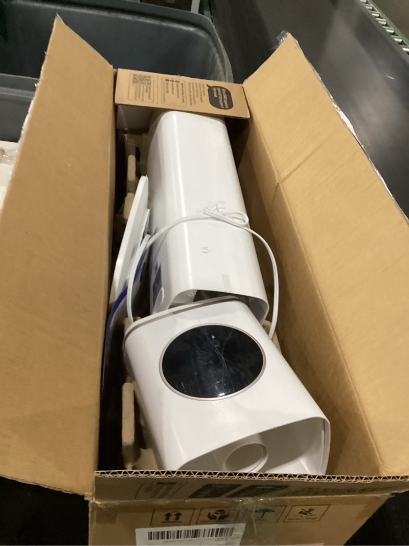 Condition photo showing As Is for Dreo HM735S 11L Smart Humidifier Large Room 700 ft², 100H Cool Mist Air Humidifiers for Bedroom, Top-Fill Self-Cleaning Tank, 26dB, Auto Mode, Aroma Box, RGB Light, Remote & APP Control, Baby, White