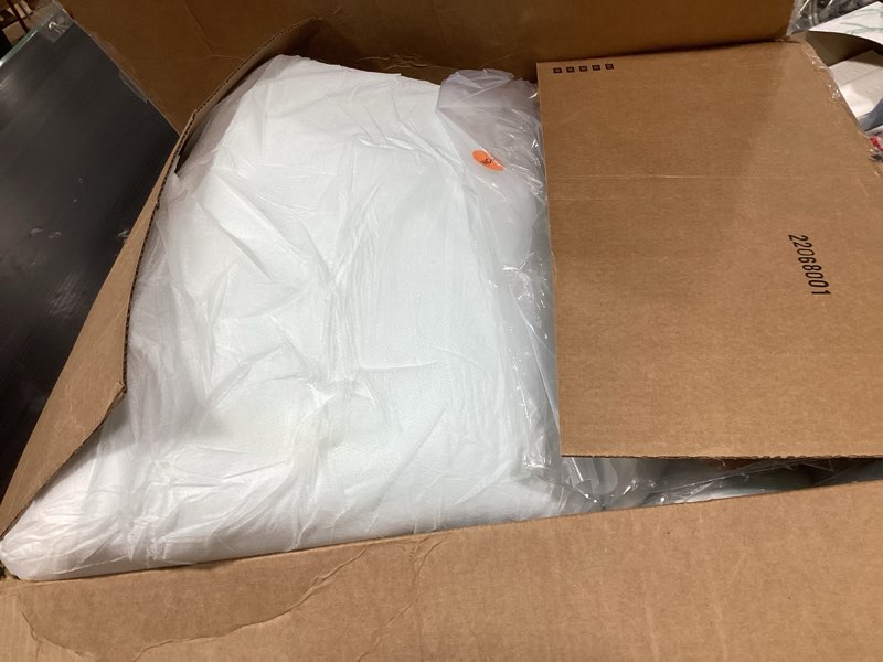 Condition photo showing Good Condition for CWAWZ Jumbo Dog Bed for Extra Large Dogs, Orthopedic Dog Bed with Cooling Gel Memory Foam, Waterproof Pet Bed with Removable Washable Cover, 45" Pet Sofa Couch Dutch Velvet with Bone Toy, Brown Brown Jumbo(45"L x 35"W x 9.5"Th)