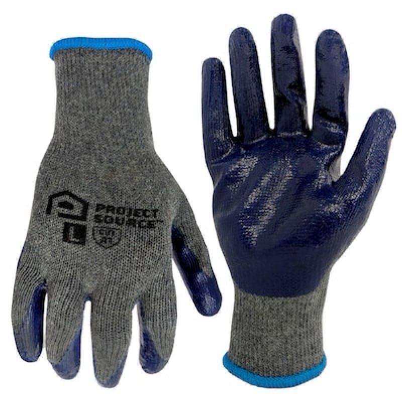 project source large gray latex dipped poly/cotton construction gloves 8 -pairs
