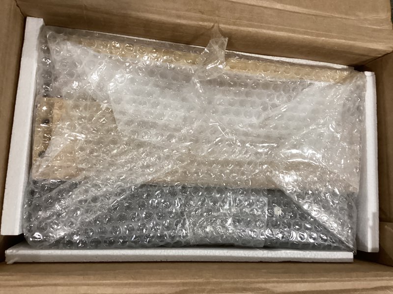 Condition photo showing Good Condition for Shoe Storage Bench, Bamboo Entryway Bench with 2 Doors & Padded Seat Cushion, 35.4" W x 12.6" D x 19.7" H, 2-Tier Shoe Rack with Lift Top Hidden Storage, for Entryway, Living Room, Bedroom, Natural Natural 35.4 inch