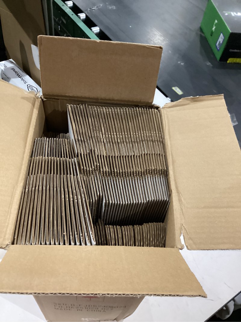 Condition photo showing Good Condition for WIFTREY 50 Pack 8x4x3 Small Shipping Boxes for Packing Small Business, White Corrugated Cardboard mailing Box for Shipping 8X4X3 White 50 Pack