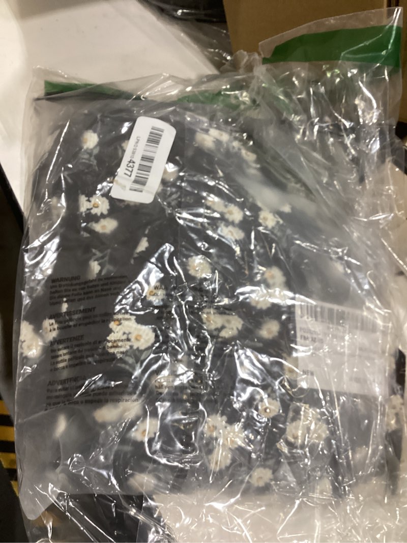 Condition photo showing Good Condition for verdusa women's plus size floral summer dresses boho short sundress holiday cami flowy dress x-large black