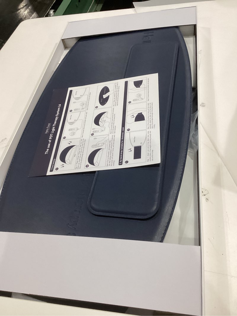 Condition photo showing Good Condition for FDA Cleared Red Light Therapy for Face and Neck, 4 Modes LED Mask Light Therapy, Blue Infrared Red Light Therapy Mask for Face, PDT Photons Facial Skin Care Device