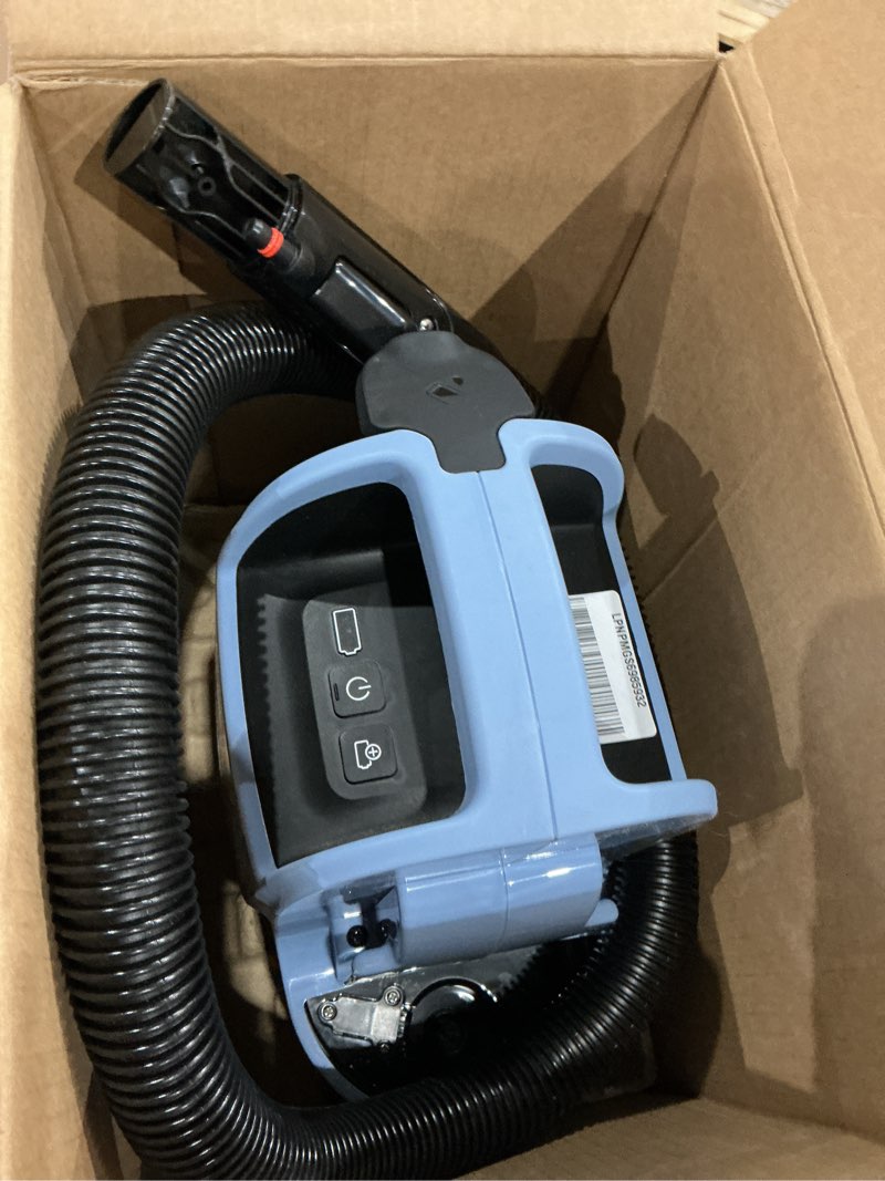 Condition photo showing As Is for bissell little green mini cordless portable carpet and upholstery deep cleaner, 4015l + bissell® pet pro oxy spot & stain formula for portable carpet cleaners, 32 oz., 2034 lake blue + pet formula