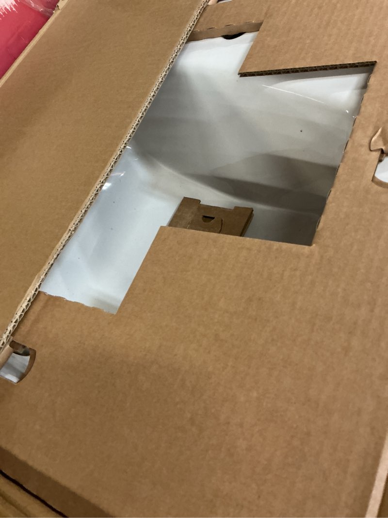 Condition photo showing As Is for Kohler K-2196-4 Pennington 20-1/4" Drop In Bathroom Sink with 3 Holes Drilled and