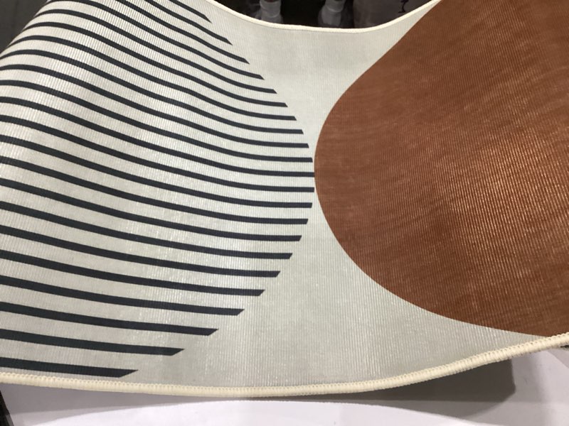 Condition photo showing Good Condition for angora brands modern kitchen rug - versatile kitchen floor mat - 47” x 20” - non-slip - by roppa