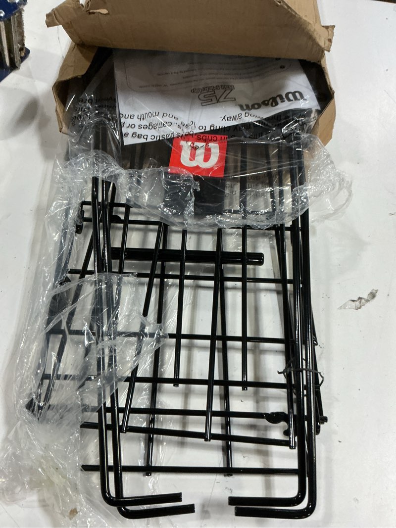 Condition photo showing Good Condition for wilson unisex adult ball pick up basket tennis ball collection pick-up basket, 75 tennis balls capacity, ns single