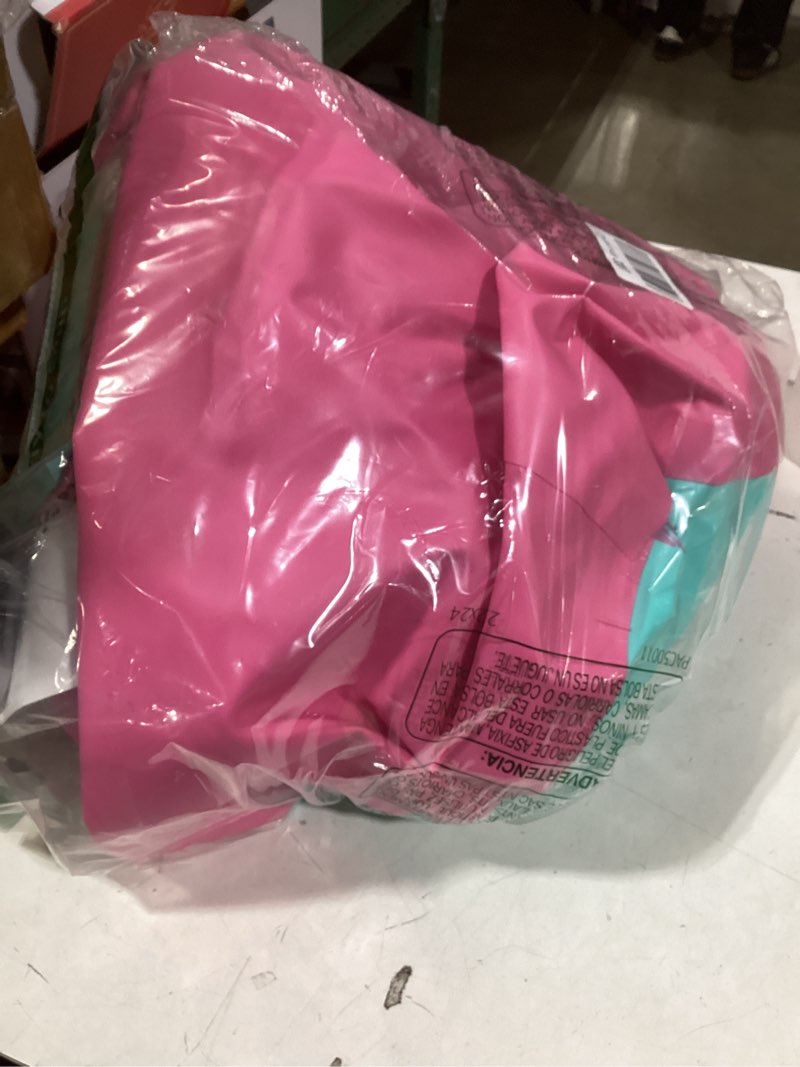 Condition photo showing Good Condition for VOFiTNY Gymnastics Tumbling Equipment Air Barrel Inflatable Octagon Tumbler Roller Back-bend Trainer Cheerleading Without Pump Pink/Mint nopump 2.6'L x 1.55'D