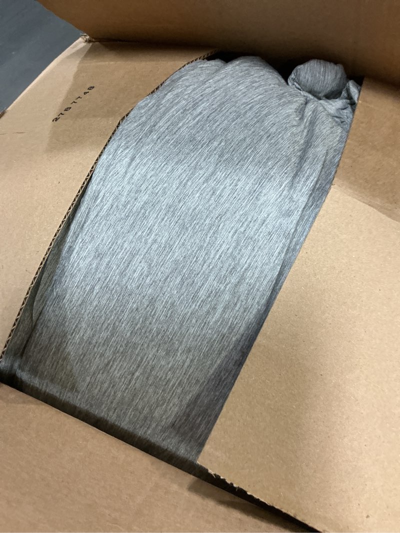 Condition photo showing As Is for Bare Home Comforter Set - King Size - Ultra-Soft - Goose Down Alternative - Premium 1800 Series - All Season Warmth Comforter (King, Heathered Charcoal) King Heathered Charcoal