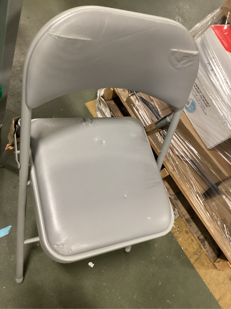 Condition photo showing As Is for Padded Fold Out Chairs ( similar