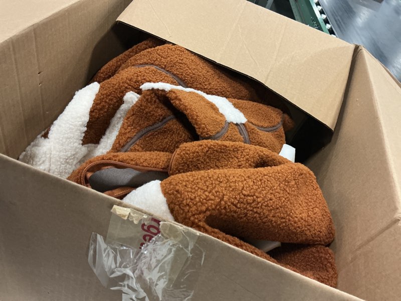 Condition photo showing As Is for Sports Football Bean Bag Chair – Giant Bean Bag Chairs for Adults and Kids – Filled Plush Lounge Sof