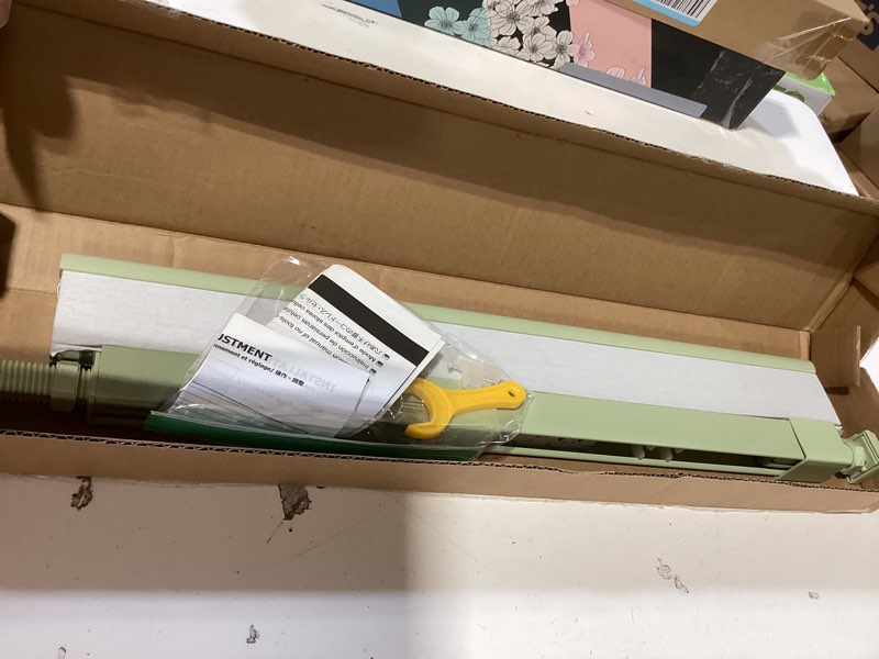 Condition photo showing New/Like New for lazblinds cordless cellular shades, no tools no drill blackout honeycomb shades pleated blinds for windows, 20" w x 64" h, green