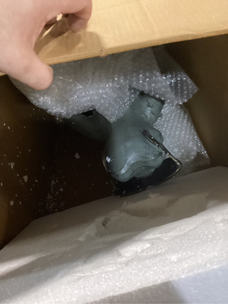 Condition photo showing Good Condition for SPI Roadtrip Frog Garden Sculpture