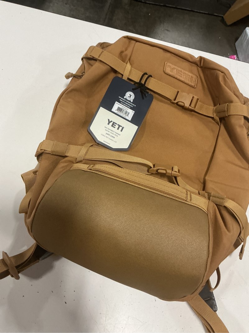 Condition photo showing As Is for yeti crossroads backpack alpine brown 22l