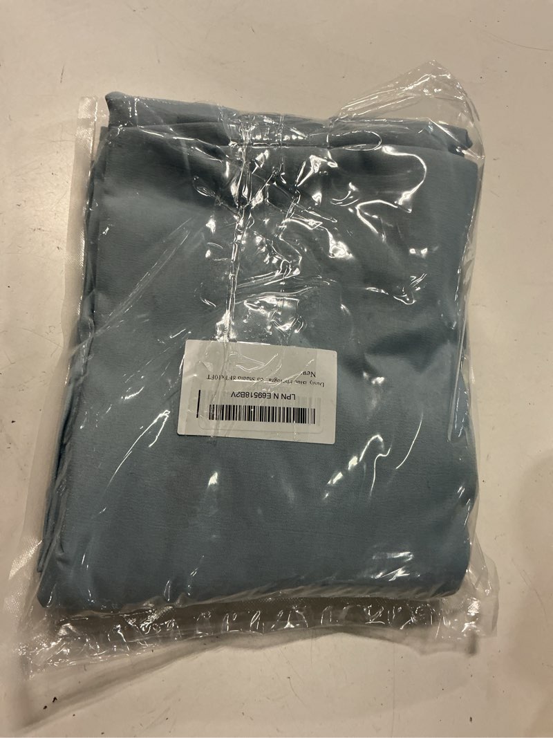 Condition photo showing Good Condition for dusty blue photography backdrop for photoshoot, photo backdrop curtain, perfect blue aura backdrops for party portrait photoshoots video studio 8ftx10ft 8x10 ft blue aura