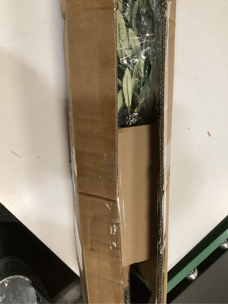 Condition photo showing New/Like New for Tall Fake Olives Trees Large Artificial Olive Tree Indoor Outdoor Realistic Floor Plant Faux Flowers Plants for House Home Living Room Bedroom Office Front Porch Modern Farmhouse Boho Decor 6ft