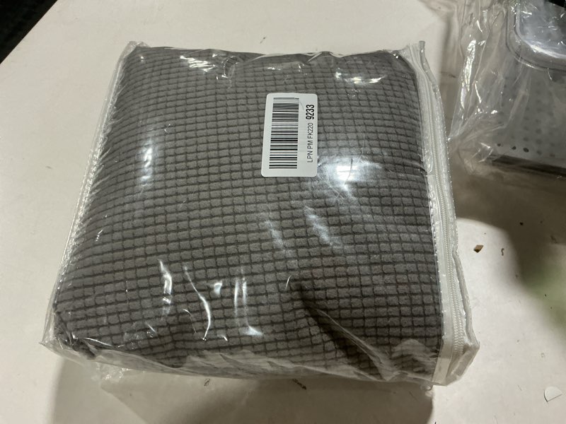 Condition photo showing Good Condition for NORTHERN BROTHERS Chair Covers for Dining Room 6 Pack Slipcovers Dining Chair Covers Parsons Chair Slipcover Fit Stretch Chair Cover, Light Grey Light Grey 6