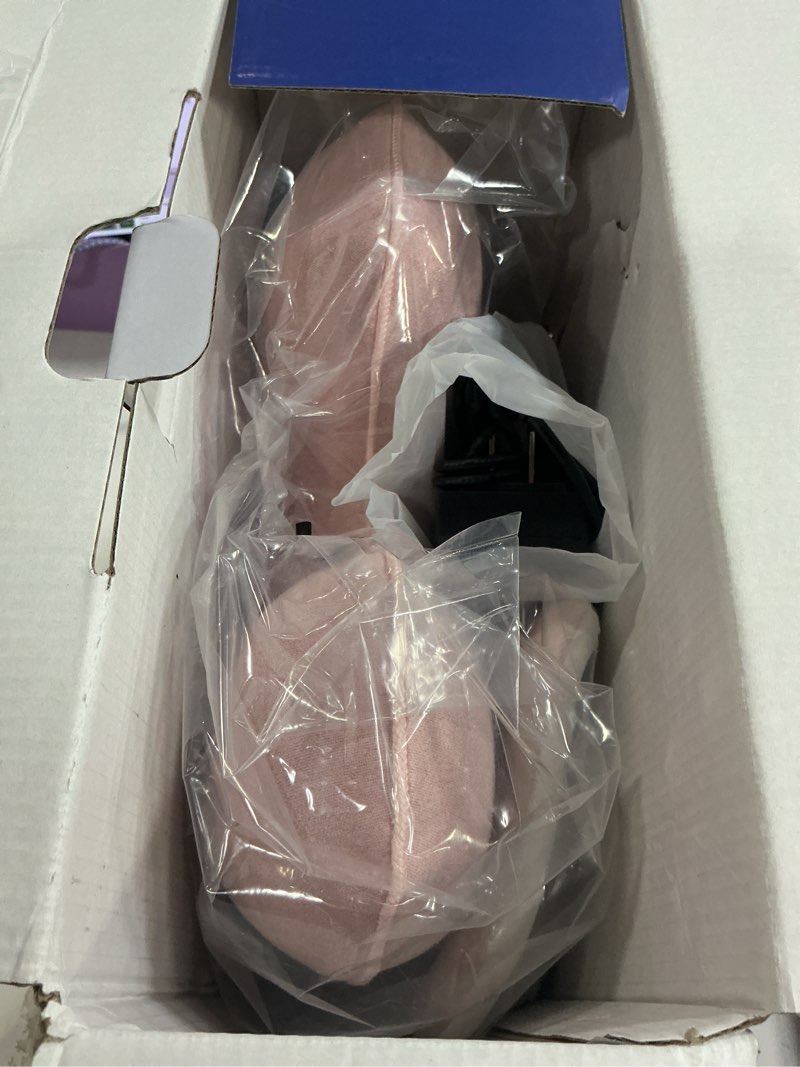 Condition photo showing New/Like New for bob and brad back massager with heat fsa eligible, ezback corded back massager for pain relief deep tissue, shiatsu back massage pillow, soothing muscle tension upper & lower back relief blush pink