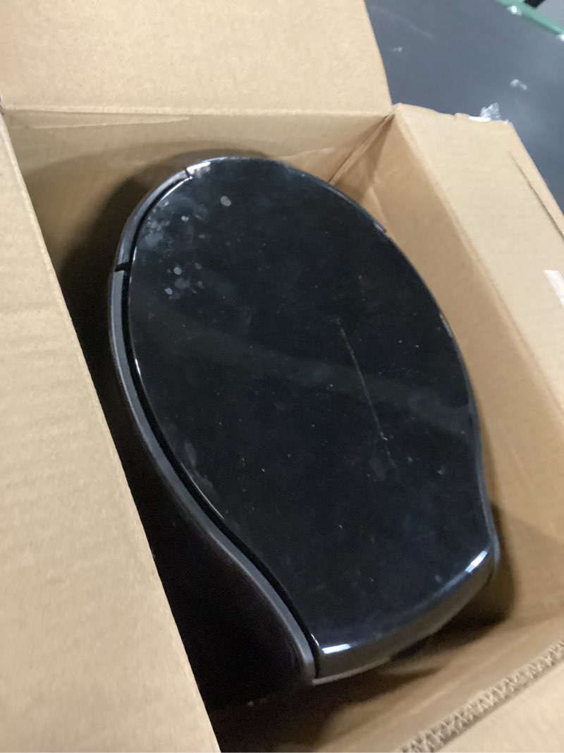 Condition photo showing As Is for Hamilton Beach One Press Programmable Dispensing Drip Coffee Maker with 12 Cup Internal Brew Pot, Water Reservoir, Black with Chrome (48464)