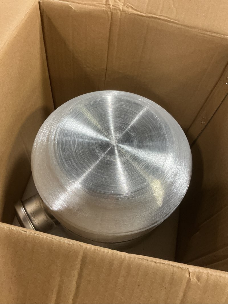 Condition photo showing Good Condition for JSD 2 Gallon 8 x10" Spun Aluminum Gas Tank 1/4 NPT Outlet Center Fill Fuel Tank