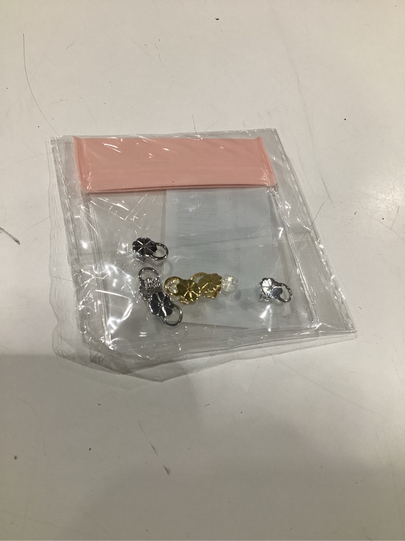 Earring Backs Replacements for Droopy Ears, Heavy Earrings Lifters, Locking Ear Support for Sensetive Skin, 8 Pairs silver+gold+silicone